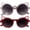 Red and Purple, variant on Animal Glasses 2pcs Cute Cat Ears Sunglasses Dress Favors Fun Summer Party Outdoor Photo Booth Props