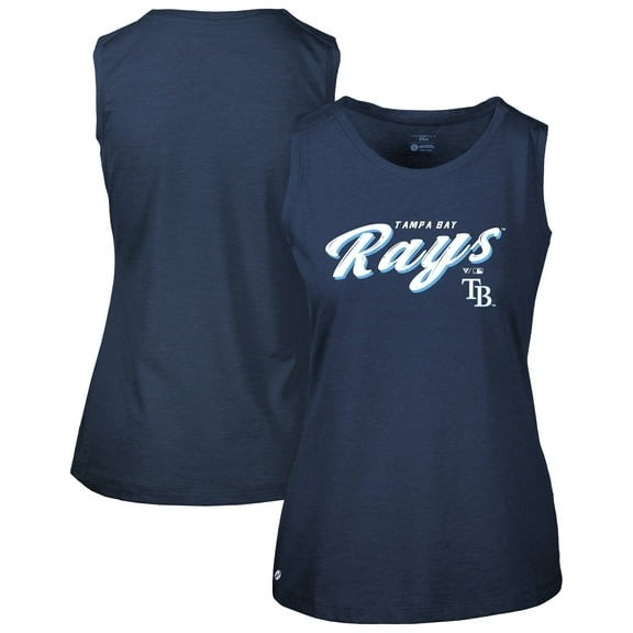Women's-Levelwear Navy Tampa Bay Rays Macy Tank Top