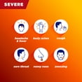 thumbnail image 5 of Alka-Seltzer Cold, Cold & Flu Sev Fast Chewable Tabs, No Water Needed, Orange, 24 Count, 5 of 11