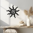 thumbnail image 2 of Violaura Sunburst Metal Wall Art - Easy to Install Hanging Perfect for Home, Living Room Decor (60.0" x 60.0"), 2 of 8