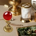 thumbnail image 2 of Jiibva Crystal Ball Stand Crystal Sphere Display Holder Metal Snake Design Globe Ball Stand Home Desktop Ornament for Sphere or Stone, 2 of 7