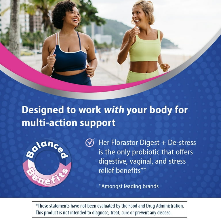 Florastor Her Probiotic & Stress Relief for Women, 30 Count photo 3