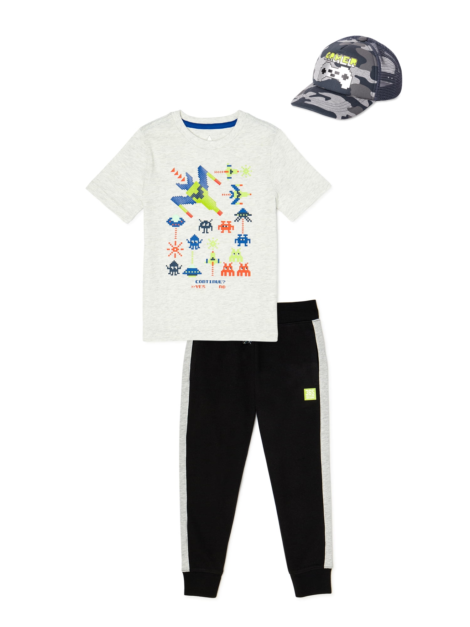 365 Kids From Garanimals 365 Kids From Garanimals Boys Outer Space Graphic T Shirt Sweatpants Hat 3 Piece Outfit Set Sizes 4 10 Walmart Com Walmart Com 365 Kids From Garanimals 365 Kids From Garanimals Boys Outer Space Graphic T Shirt Sweatpants Hat 3 Piece Outfit Set Sizes 4 10 Walmart Com Walmart Com
