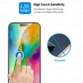 thumbnail image 3 of 4Pcs iPhone16ProMax Glass For iPhone 16 Pro Max Screen Protector iPhone16 Plus iPhone16Pro 16Pro 16ProMax Tempered Glass HD Film, 3 of 6