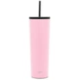thumbnail image 2 of Simple Modern 28oz Classic Tumbler with Straw Lid & Flip Lid - Travel Mug Gift Vacuum Insulated Coffee Beer Pint Cup - 18/8 Stainless Steel Water Bottle -Blush, 2 of 7