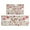 Beige Christmas Santa-2, variant on Beige Christmas Santa and Train Pattern Kitchen Rugs Sets Of 2,Anti Fatigue Kitchen Mat Rugs Non Slip Washable,Decorative Kitchen Floor Mats for Kitchen,Sink,Laundry,17"x30"+17"x47"