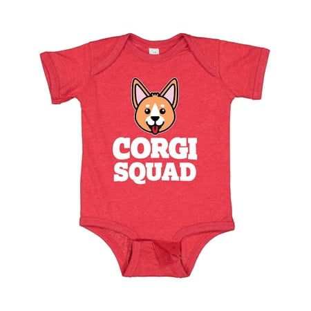 

Inktastic Dog Corgi Squad Gift Baby Boy or Baby Girl Bodysuit