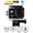 Black, variant on 4k Ultra HD Mini Action Camera, 2.0" Screen WiFi Sports DV Camera, Underwater Waterproof Camera, Helmet Cameras for Motorcycles ,Easy to Use