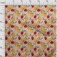thumbnail image 2 of oneOone Cotton Poplin Peach Fabric & Pear Fruits Diy Clothing Quilting Fabric Print Fabric By Yard 56 Inch Wide, 2 of 4