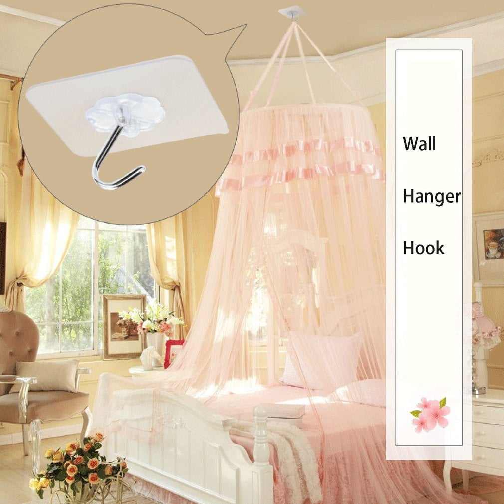 Seamless Adhesive Waterproof Transparent Hook Load Bearing 10kg Wall Hook Kitchen Bathroom Wall Hanger Organizer