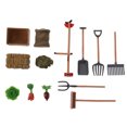 thumbnail image 3 of MasteelfCA 13Pcs Simulation Farm Play Set Farm Tool Model Accessory Sand Table Decoration, 3 of 8