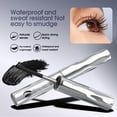 thumbnail image 3 of Waterproof Mascara, Long-Lasting Curling Eyelash Defined Mascara, Smudge-Proof Volumizing Lash Lift, Sweat-Resistant Eye Makeup for Women, All-Day Wear Daily Natural Look, 3 of 8