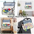 thumbnail image 3 of RKSTN Sacs à Balles Sac de Plage en Filet Sac de Jouets de Plage Pliable Léger pour Piscine Familiale Sac de Rangement pour Courses Fournitures Ménagères, 3 of 7