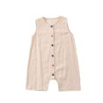 thumbnail image 4 of MEZZALL Boys Romper Jumpsuit For Summer Casual Wear Button Closure Sleeveless Design For Everyday Use Ideal For Ages 1 To 3 Comfortable And Relaxed Fit Cute Toddler Wear, 4 of 4