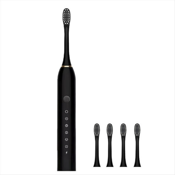 Cepillo de Dientes Eléctrico Recargable, Universal, Suave, Portátil, para el Hogar, Juego de Cepillos de Dientes Eléctricos B