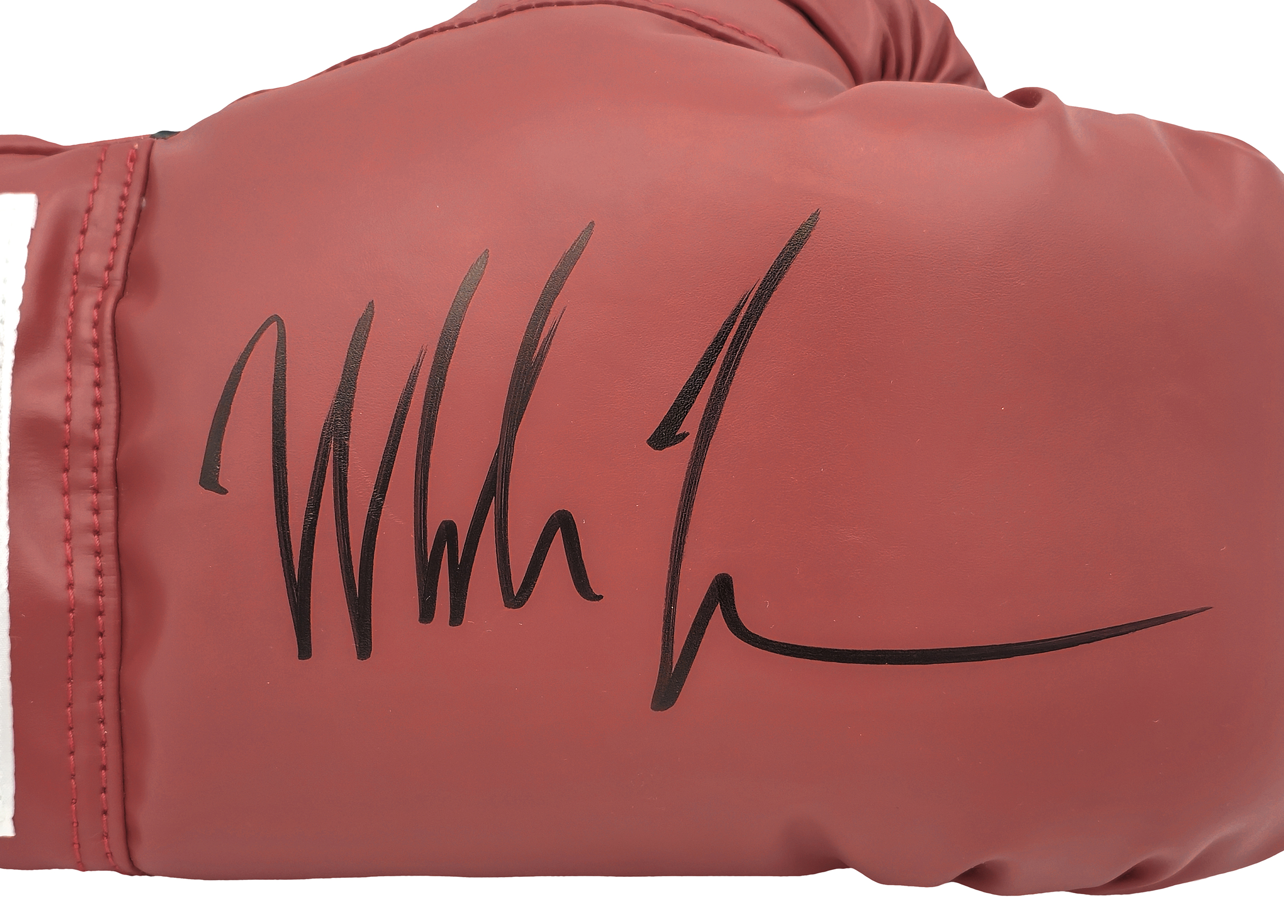 Mike Tyson Autographed Red Everlast Right Handed RH Boxing Glove Right Handed RH Boxing Glove JSA 228073