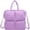 Lavender, variant on Soft Puffer Tote Bag for Women, Small Quilted Puffy Handbag Cotton Padded Trendy Satchel Shoulder Crossbody Purse