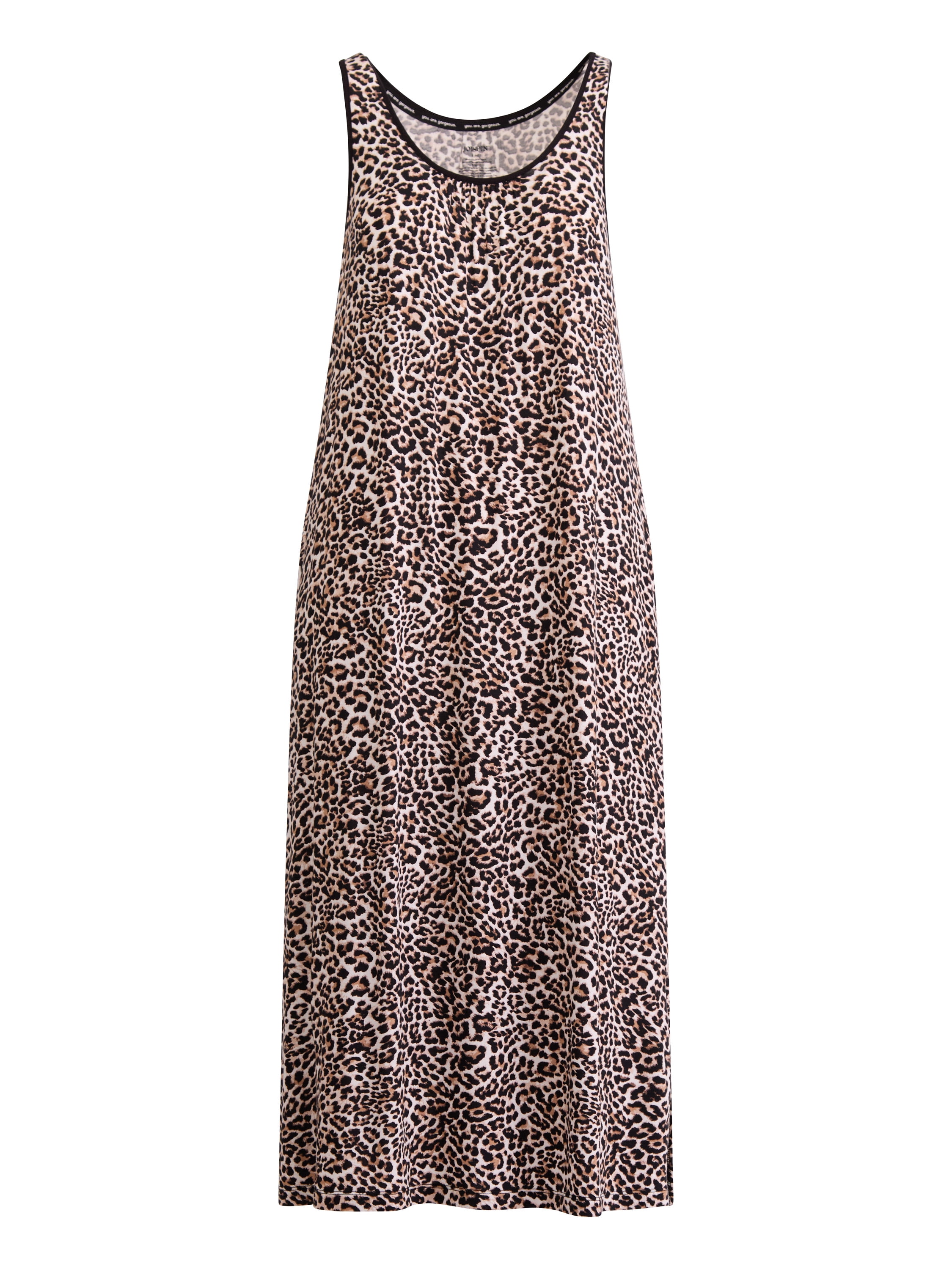 Joyspun Women’s Sleepwear Knit Midi Chemise, Sizes S-5X