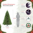 thumbnail image 3 of Pre-Lit 6.5' Northern Fir Artificial Christmas Tree with 400 Lights, Green, 3 of 5