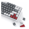 thumbnail image 1 of Teclado Gamer Wünd modelo gris rojo 165 Teclas, 1 of 5