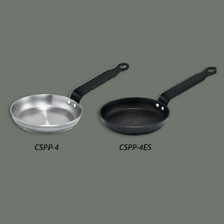 Winco CSPP-4E, 4.75-Inch Paella Pan, Enameled Carbon (Best Oil For Seasoning Carbon Steel Pan)