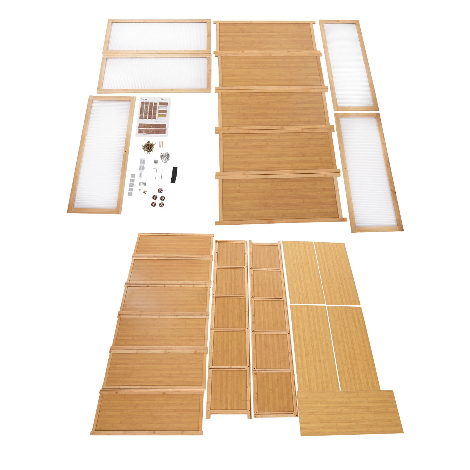 10-Tier Bamboo Shoe Rack Cabinet Organizer Wooden Shelf Stand Storage Book Shelf 80*32*172cm for Foyer, Living Room, Porch