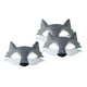 thumbnail image 5 of Máscara de Maquillaje de Lobo de 3 Piezas Sunnimix para Festival de Música de Escenario Club, 5 of 8