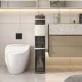 thumbnail image 2 of Costway 5-Tier Narrow Bathroom Storage Cabinet with Drawers Tissue Box Wheels for Kitchen, 2 of 10