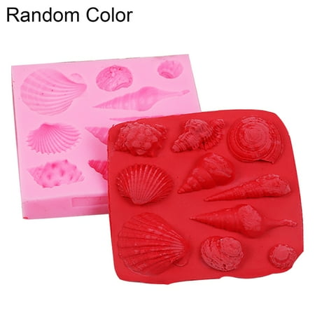 

GYMNASTIKA Silicone Mold Silicone Seashell Cookie Chocolate Cutter Mold Fondant Cake Decorating Tool