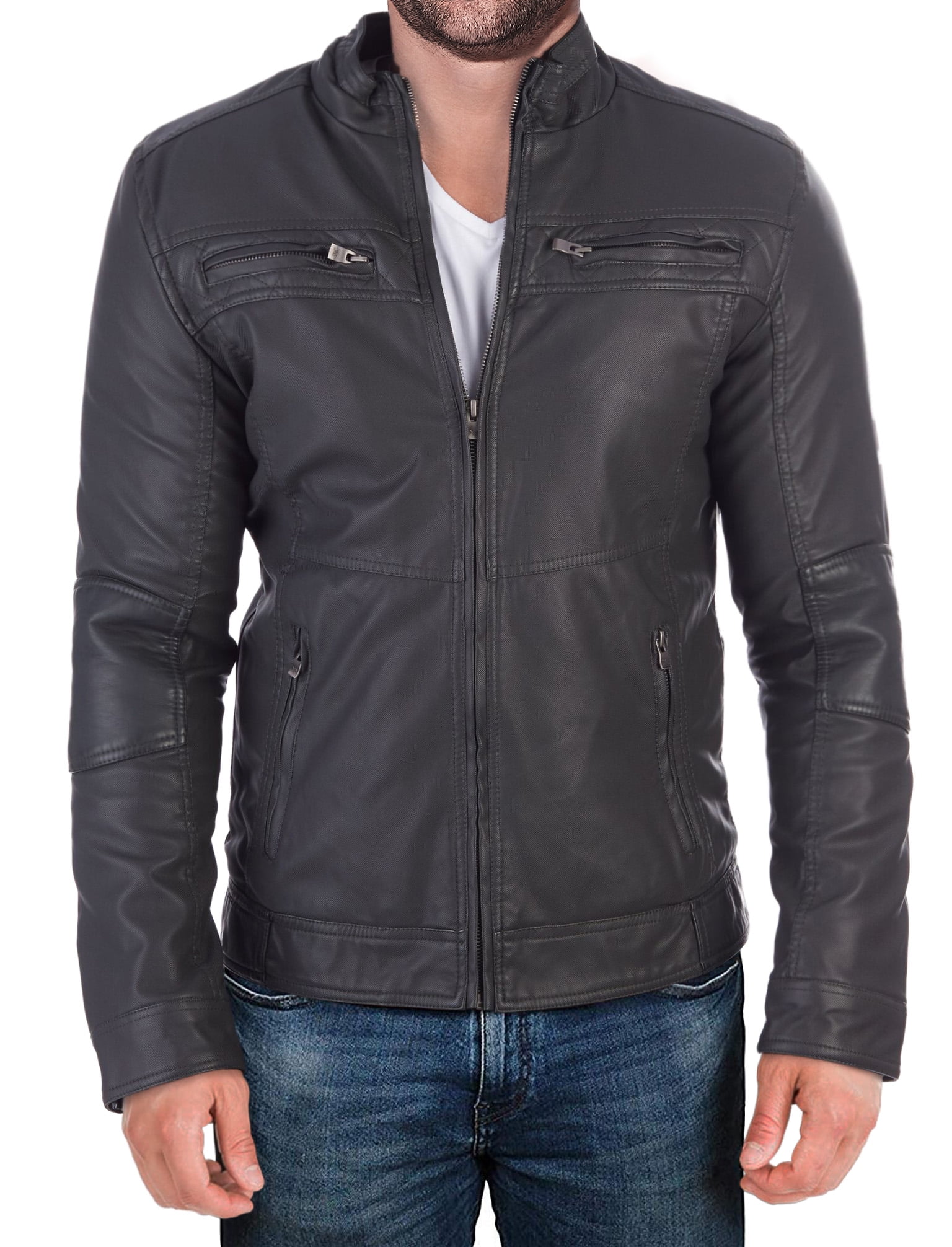 xray jeans leather jacket