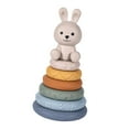 thumbnail image 1 of Juego De Rompecabezas De Bloques De Equilibrio Apilable, Regalo Para El Aula Para Niños Pequeños, Juguetes , Conejo, 1 of 8