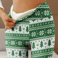 thumbnail image 2 of Buigttklop Pants for Women Women'S Christmas Plush and Thick Winter High Waisted Leggings and Warm Pants, 2 of 6