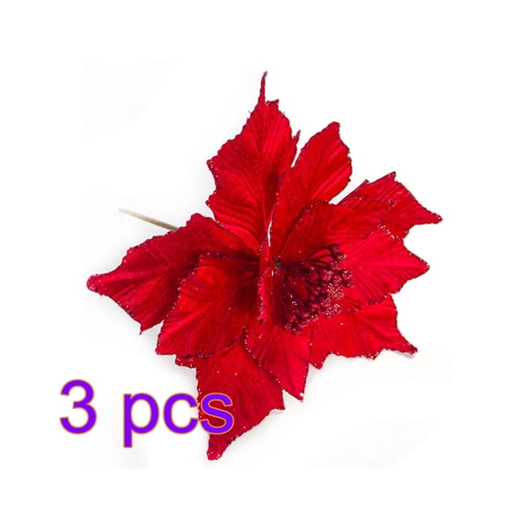 Yuedong Christmas Artificial Flowers Home Christmas Tree Ornaments Xmas Tree New Year Decor;Artificial Flowers Christmas Decorations Home Christmas Tree Xmas Tree Decor