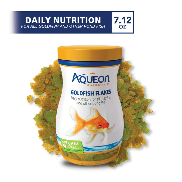 Aqueon Goldfish Flakes, 7.12 oz.