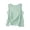 Mint Green, variant on Wlynlyn Crop Tank Tops for Women V Neck Loose Fitted Sleeveless Shirts Summer Blouse Boho Beach Vacation Camisole Tees