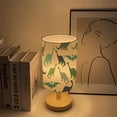 thumbnail image 6 of Cartoon Dinosaur Animal Print Bedside Lamp | Ambient Lighting with Natural Wood Grain, Three-Color Adjustable, Perfect for Bedrooms and Dorm Rooms, Modern Style, 6 of 12