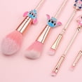thumbnail image 2 of 5PCS Stitch Makeup Brush Set, Interstellar Baby Cartoon Theme Creative Cosmetics Brushes ., 2 of 5