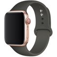 thumbnail image 1 of Correa de silicona para Apple Watch, pulsera de 44mm, 40mm, 49mm, 42mm, 38mm, 45mm, 44mm, ultra 3, 5, 6, se, iWatch series 7, 8, 41mm, 45mm, 1 of 4
