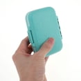 thumbnail image 5 of Unique Bargains 6 Grids Single Layer Pill Box with Individual Compartments Blue, 5 of 6