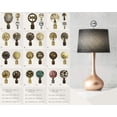 thumbnail image 4 of Royal Designs, Inc. True Bell Clip On Chandelier Shade CS-201BLK, Black, 3 x 5 x 4.5, 4 of 8