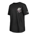 thumbnail image 2 of -New Era  Black Brooklyn Nets Glow-in-the-Dark T-Shirt, 2 of 3