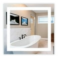 thumbnail image 7 of LED Front-Lighted Bathroom Vanity Mirror: 32" Wide x 32" Tall - Commercial-Grade - Square - Wall-Mounted, 7 of 7