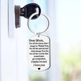 thumbnail image 2 of TopLLC Keychains Mother's Day Stainless Steel Keychain Is The Gifts For Mom Creative Keychain Key Chain Gifts, 2 of 5