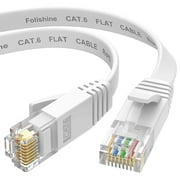Ethernet Cable 15 ft, Cat 6e/Cat6 Patch Cable with Snagless Rj45 Connector for Ethernet Splitter, PS4, Xobx, High Soft