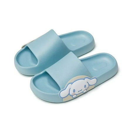 

Kawaii Summer Girl Slippers Sanrioed My Melody Cinnamoroll Child Non-Slip Sandals Platform Shoes for Girlfriend Gift