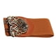 thumbnail image 2 of Qarigey Cinturón de mujer elástico PU correas anchas universales accesorio de moda tallado cinturones para Jeans vestidos chaqueta de plumas Cinturones bronceado claro Qarigey AP009908-08, 2 of 6