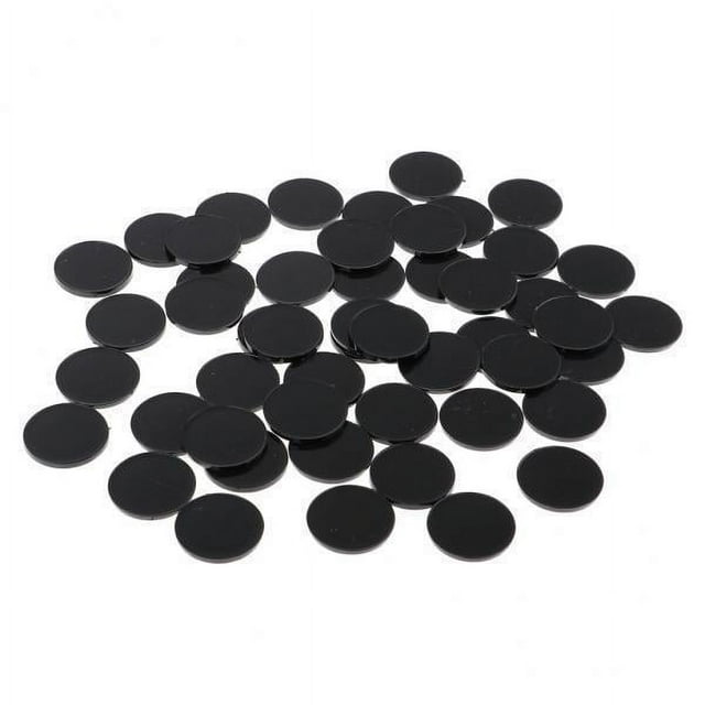 Xuanheng 4x50pcs Plastic Round Base 22mm Miniature Display Stand RPG Wargames Accessory 4 Pcs