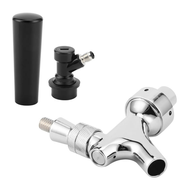 Grifo de barril de cerveza de acero inoxidable con desconexión con bloqueo de bola para accesorio de elaboración de cerveza
