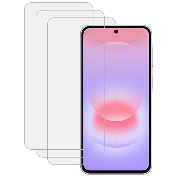 KIQ 3 Pack Regular Tempered Glass Screen Protector for Samsung Galaxy A37 5G/A57 5G
