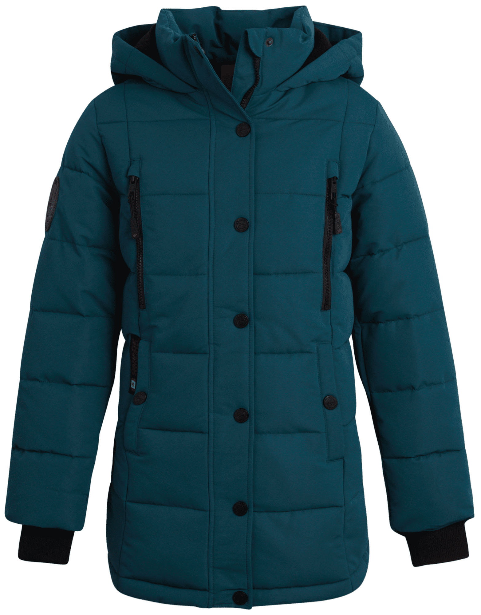 ZSHOW Girls' Winter Jacket Hooded Puffer Jacket Padded